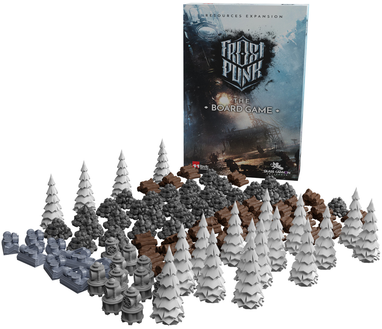 Frostpunk The Board Game : Resources Expansion